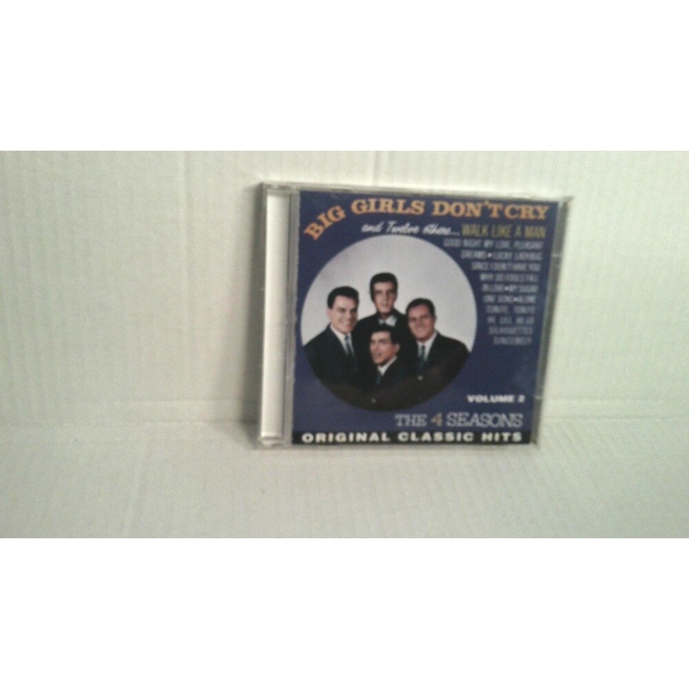 The 4 Seasons Big Girls Don't Cry & 12 Hits Volume 2 CD 1995 Curb Records